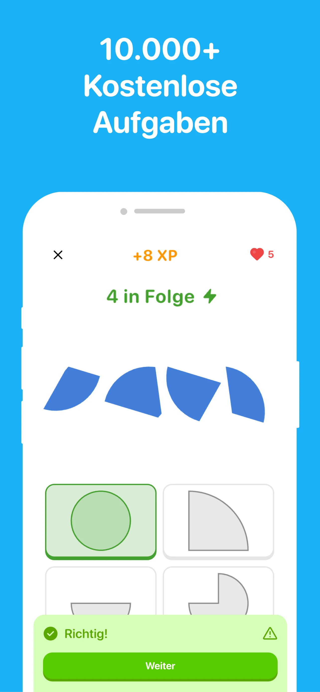 BMS Biologie Übungsaufgaben in der MedBuddy App